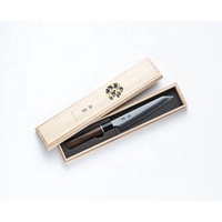 Fabriqué au Japon Couteau Petit Damas Manche en bois laminé renforcé 9302 Couteau Petit ZUIUN 150 mm