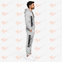 Ensemble pantalon de survêtement et sweat à capuche avec logo personnalisé de haute qualité Survêtements et pantalons Ensemble deux pièces Jogger Zipper survêtement pour hommes