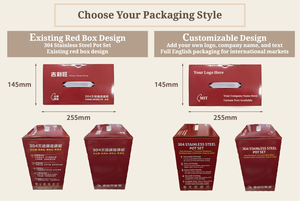 Juego de Utensilios de Cocina de Acero Inoxidable Moderno, Suministro Directo de Fábrica, con Tapa Antiadherente Ecológica, para Camping y Cocina - Product Image 6