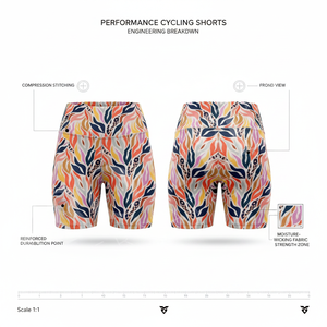 Shorts Deportivos de Alto Rendimiento Quick Activewear, con Logotipo Personalizado, Impresos, Elásticos, Transpirables, para Correr, Entrenamiento y Deportes - Product Image 2