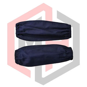 Manchons de protection pour les bras en cuir, 7 oz, 14 pouces, antidérapants, résistants à la chaleur et aux flammes, antistatiques, anti-coupure, personnalisables - Product Image 1