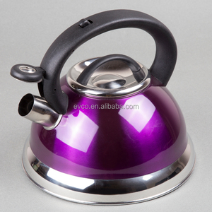 Alexa 3.0 Qt. Stainless Steel Whistle Kettle in Purple Color - Product Image 3