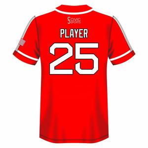 Jersey de béisbol sublimado barato uniforme de béisbol personalizado al por mayor - Product Image 2