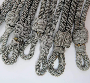 Wholesale 2026 OEM Custom Made Cap <b>Cord</b> With Custom Size and Color Officers Hat Generals Best Handmade Adjustable Knot Cap <b>Cords</b> - Product Image 5