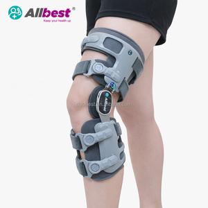 Attelle de Genou Articulée Oa en Aluminium et Silicone Certifiée CE, Design Fin pour la Rééducation et la Protection Professionnelle - Product Image 2