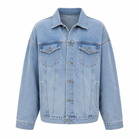Veste en jean pour homme 3XL Grande Taille Coton Délavé Style Décontracté Streetwear Vêtement d'extérieur Trucker Vente en Gros Logo Personnalisé OEM ODM En Gros