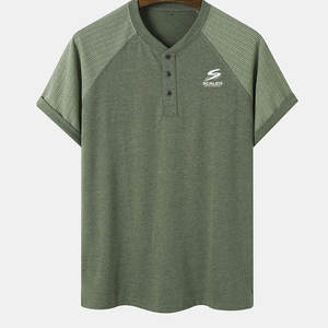 Camiseta Ligera Informal para Hombre con Textura Suave, Corte Relajado y Tela Transpirable, Perfecta para la Comodidad Diaria - Product Image 1