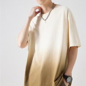 เสื้อยืดผู้ชายแบบ OEM สั่งทำได้ ขายส่ง คุณภาพสูง สไตล์ใหม่ เสื้อยืดแบรนด์ใหม่พร้อมสตรีทแวร์แบบกำหนดเอง 250 GSM - Product Image 5