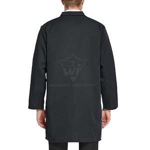 Science Research <b>Coat</b> Work Wear <b>White</b> Durable Fabric Breathable Protective Clothing For <b>Laboratory</b> Use Daily - Product Image 4