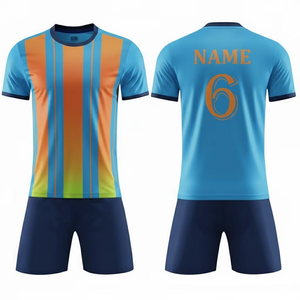 Maillot de football édition fan, couleurs officielles de l'équipe, design emblématique, léger, confortable et parfait pour les jours de match - Product Image 1