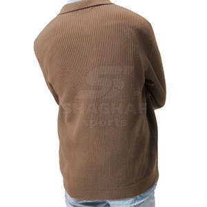 Cardigan pour homme à manches longues en tricot, vêtement décontracté pour tous les jours, vêtements d'hiver pour homme - Product Image 3