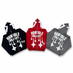 Sudadera con capucha para hombre, con cremallera completa, personalizada, con logotipo bordado, de todos los colores, tallas grandes, nuevo estilo, la más demandada, fabricada en fábrica, precio económico. - Product Image 1