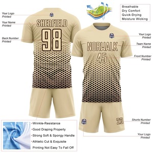Uniforme de Fútbol en Oferta, Conjunto de Uniforme de Fútbol Transpirable, Uniforme de Fútbol Personalizado, Ropa de Fútbol Personalizada - Product Image 3