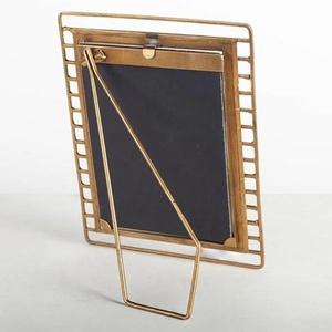 Minimalist Brass Border Glass <b>Photo</b> <b>Frame</b> Modern Standing Metal Picture <b>Frame</b> for Home & Office Decoration - Product Image 6
