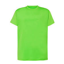 T-shirt éco-responsable pour homme, confectionné en tissu tissé mélange polyester-coton 200 grammes avec détails brodés, style uni - Product Image 5