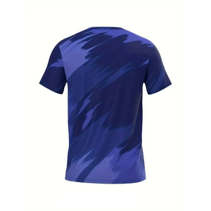 เสื้อรัดกล้ามเนื้อแขนยาวสีน้ำเงินสำหรับผู้ชาย MMA ยิวยิตสู คุณภาพพรีเมียม สกรีนโลโก้ตามสั่ง ระบายอากาศได้ดี ผลิตจากผ้าสแปนเด็กซ์/โพลีเอสเตอร์ - Product Image 2