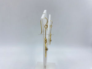 Best Price Traditional Gold Plated 925 Sterling <b>Silver</b> <b>Earrings</b> <b>Pearl</b> Classic Perfect Wedding Party Occasion Gift for Women - Product Image 2