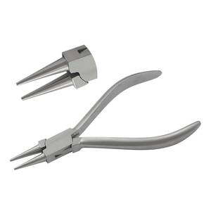 Alicates de Acero Inoxidable de 130 mm con Acabado Mate y Mordazas Lisas para Joyería, Manualidades, Corte, Engarzado, Personalizables OEM - Product Image 1