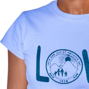 เสื้อยืดคอกลมแขนสั้นสีน้ำเงินลำลองสำหรับผู้ชายผู้หญิงสตรีทแวร์ไลฟ์สไตล์เสื้อผ้าที่สวมใส่สบายสไตล์การสวมใส่ในชีวิตประจำวัน - Product Image 4