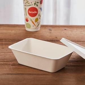 Contenedor de Alimentos Rectangular Moderno de 750 ml, Moldeado en Pulpa, Ecológico y Desechable, Solución de Empaque Sostenible, Oceanic Global, Superventas - Product Image 4