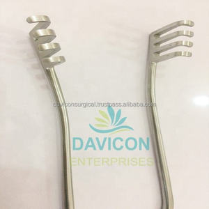 Retracteur réutilisable WEITLANER 4X4 à pointes émoussées, ouverture 1 3/10 cm, longueur 22,5 cm, en acier inoxydable, conforme à la norme CE, instrument chirurgical - Product Image 3