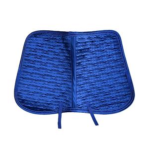 Almohadillas de montura ecuestres internacionales de algodón sólido y forro de malla para doma y salto, disponibles en todos los tamaños y colores. - Product Image 2