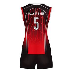 Servicio OEM, Uniformes Deportivos de Voleibol al Por Mayor, Diseña Tu Propio Uniforme de Voleibol Sublimado de Manga Corta para Hombre y Mujer - Product Image 6