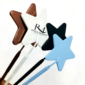 กระจกต่อขนตาแบบมีด้ามจับรูปดาว 5 สี ดีไซน์หรูหรา ติดอันดับสินค้าขายดี - Product Image 4