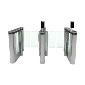 Yüksek güvenlik kapısı sistemi Rfid optik yaya erişim kontrolü Speedlane turnike Servo bariyer kapısı - Product Image 6