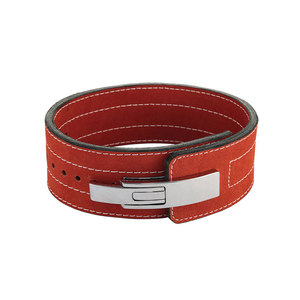 Adjustable PU Leather Weight Lifting <b>Belt</b> Power Training Support Universal Fit <b>Red</b> - Product Image 1