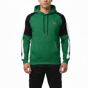 Sweat à capuche de football américain pour homme, style pull-over, en polaire chaude, coupe confortable, vêtement de sport décontracté - Product Image 3