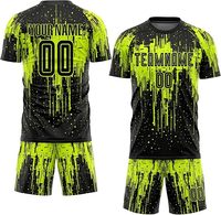 Camiseta de Fútbol Personalizada de Alta Calidad, Nueva Llegada, 100% Poliéster, Secado Rápido, UPF 50, Manga Corta, Transpirable