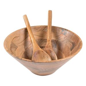 Tazón para Aperitivos de Madera de Acacia, Diseño Personalizado para Salsas, Helados, Tazones de Madera Bonitos y Duraderos para Fiestas en Casa y Uso Diario en la Mesa - Product Image 6
