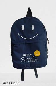 Sac Pithoo Happy Smile de qualité supérieure en toile, avec tissu durable et un grand espace de rangement pour un usage quotidien, disponible à la vente - Product Image 3