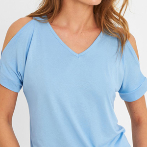Camiseta de Mujer Estilo Boyfriend, 100% Algodón, con Serigrafía Personalizada, Corte Regular, Manga Corta, Estilo Hip Hop - Product Image 3
