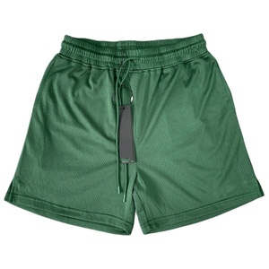 Men's <b>Black</b> Mesh Shorts Drawstring Waist Quick Dry Sport Casual Short <b>Pants</b> - Product Image 5