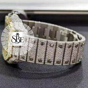 Reloj de Diamantes Moissanite Elegante de Primera Calidad para Hombre y Mujer para Ocasiones Especiales, Regalos Corporativos y Moda de Lujo - Product Image 2
