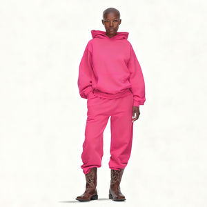 Unisex Loose <b>Jumper</b> Hoodie Knitted Sweatshirt for Pattern Customizable Casual Winter Streetwear Wholesale OEM Service - Product Image 3