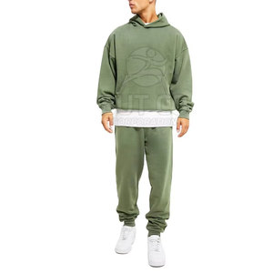 New Design Long Sleeves Acid Wash Tracksuit Cotton Polyester Wholesale Price Acid Wash Tracksuit Made In Pakistan - Product Image 1