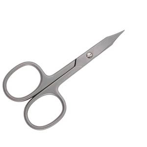 Ciseaux de manucure en acier inoxydable, lame droite, pointe acérée, trou rond, outil durable pour le soin des ongles des adultes, nail art - Product Image 4
