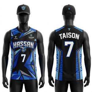 เสื้อวอลเลย์บอลชาย พรีเมียม 160 GSM ผ้าโพลีเอสเตอร์ระบายอากาศได้ดี พิมพ์ลายแบบ Sublimation สีเขียวอมฟ้า กรมท่า ส้ม ดีไซน์แผงสี  รับสกรีนโลโก้ทีม - Product Image 6
