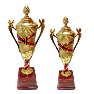 Trophée de reconnaissance en métal personnalisé de luxe, style indien, pour les célébrations d'équipe, les événements annuels et les événements d'entreprise, disponible en gros - Product Image 4
