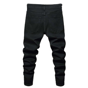 Jeans en denim légers, respirants et personnalisables pour hommes, disponibles en plusieurs couleurs - Product Image 2