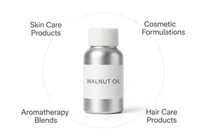 Aceite de Nuez Hanu Puro y Natural 100% Prensado en Frío para Aromaterapia, Cosmética, Cuidado del Cabello y de la Piel - Product Image 4