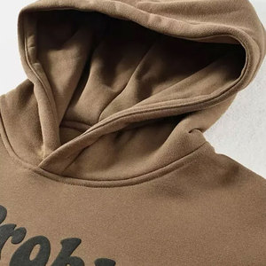 Sweat à capuche pour homme 100% coton, hiver, avec logo sur le devant - Streetwear décontracté - Product Image 4