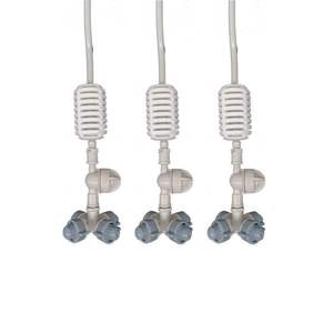 หัวฉีดพ่นละอองพลาสติกแบบ 4 ทาง สำหรับพ่นหมอกในโรงเรือนเพื่อระบายความร้อน และเพิ่มความชื้นในฟาร์มสัตว์ปีก - Product Image 1