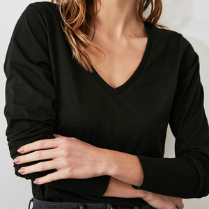 Camiseta Unisex de Cuello Redondo para Mujer, 240 g/m², Poliéster/Algodón Ecológico, Estilo Vintage de Verano, Transpirable, Corte Regular - Product Image 6