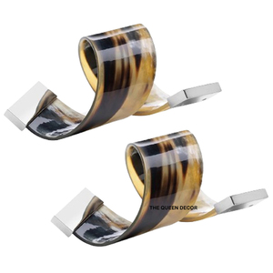 Anillo para Servilletas de Cuerno de Búfalo, Anillo para Servilletas de Mesa para Hoteles, Restaurantes y Hogares, Decorativo, Moderno y Elegante - Product Image 5
