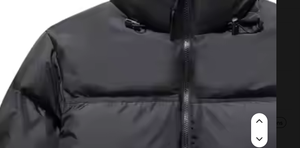 AQTQ Wholesale <b>Warm</b> Fashion <b>Waterproof</b> Cotton Filled Hooded Winter Bubble Custom Logo Puffer <b>Jacket</b> for Men - Product Image 3