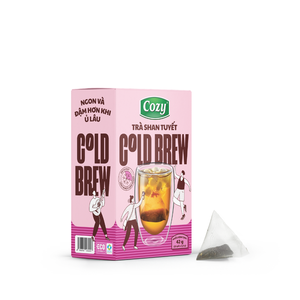 Produits d'exportation du Vietnam : Sachet de thé détox de haute qualité pour infusion à froid Snow Shan, en maille PLA - Product Image 1